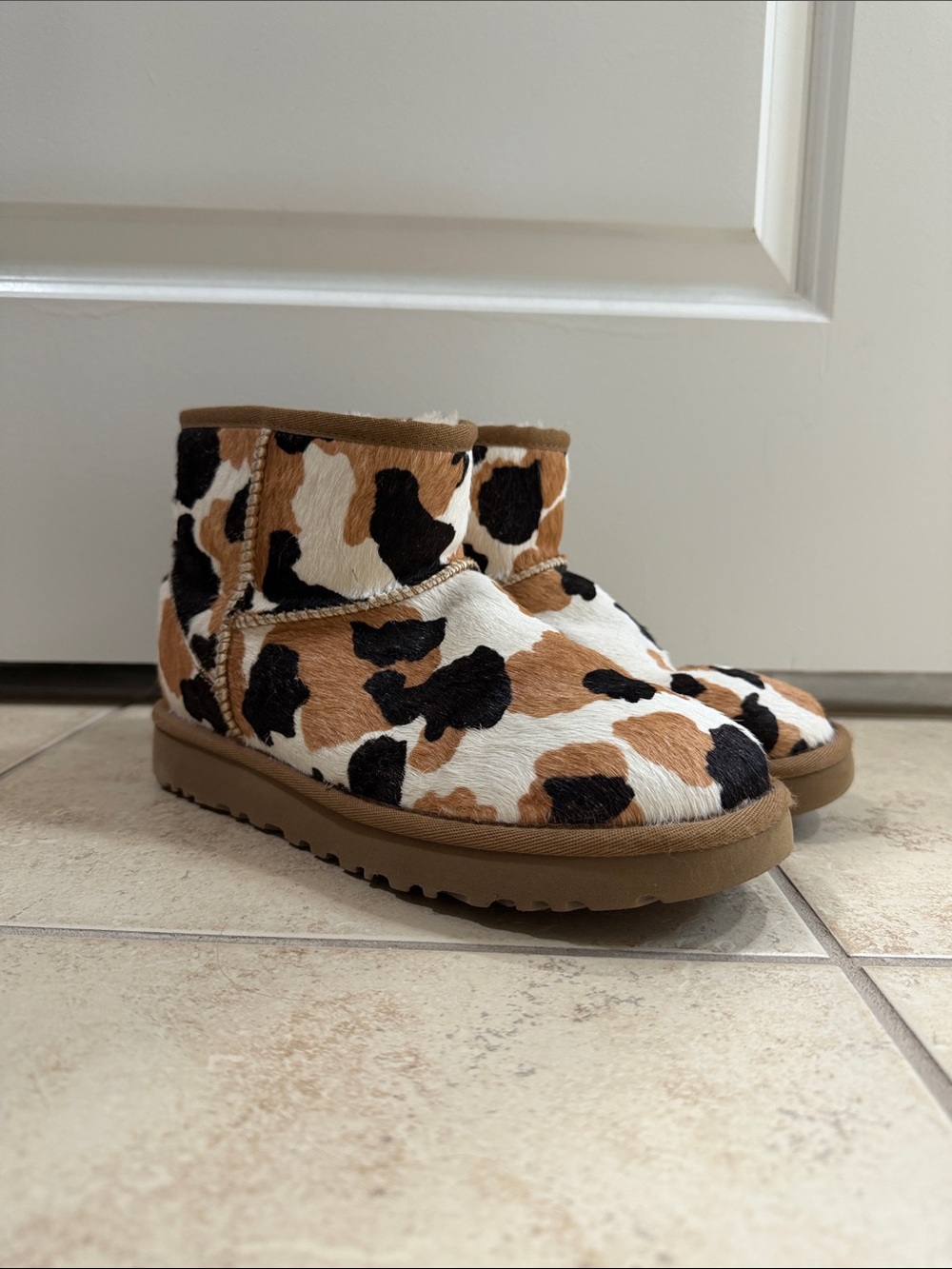 Ugg Cow Print Boots
